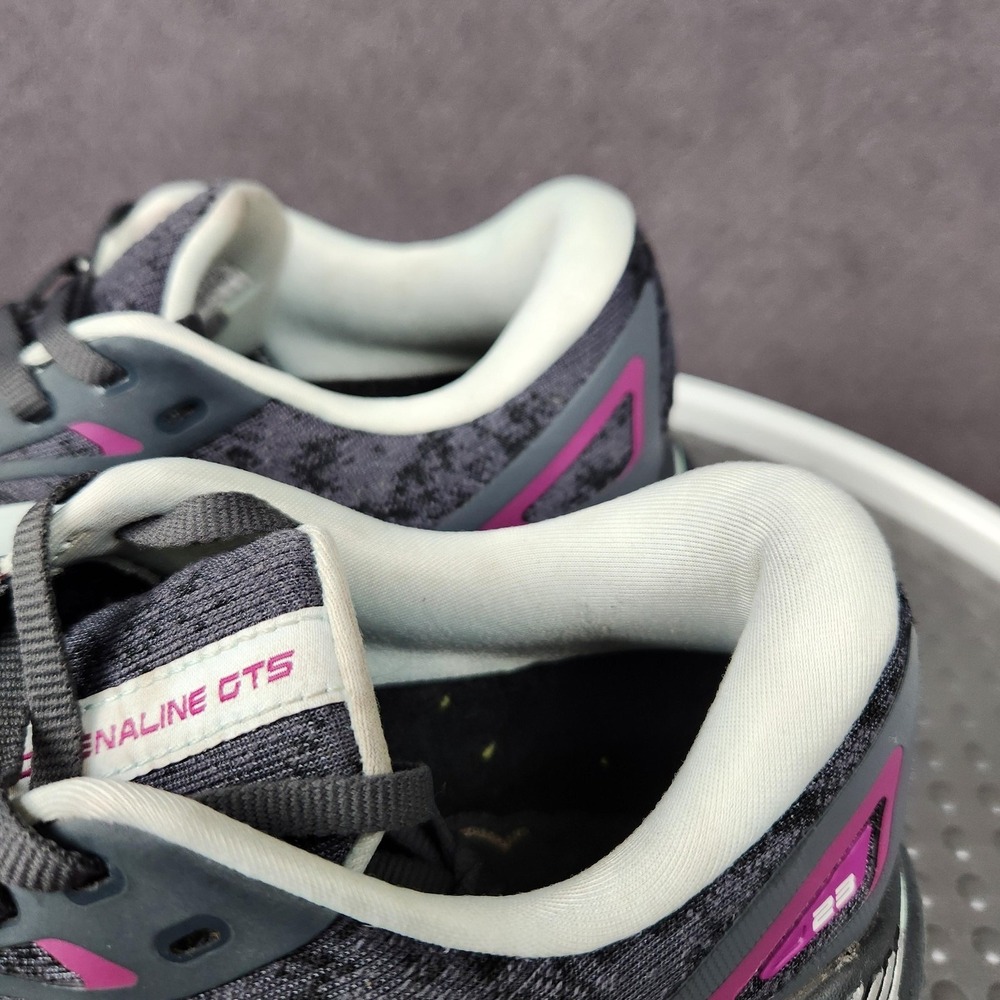 Brooks Adrenaline GTS 23 Shoes Womens Size 10 Gray Running Sneakers 1203811B072 - Picture 12 of 15